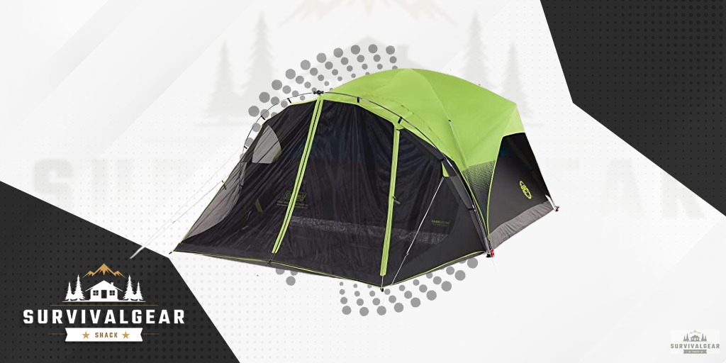 Coleman Dome Tent for Camping with Screen Room