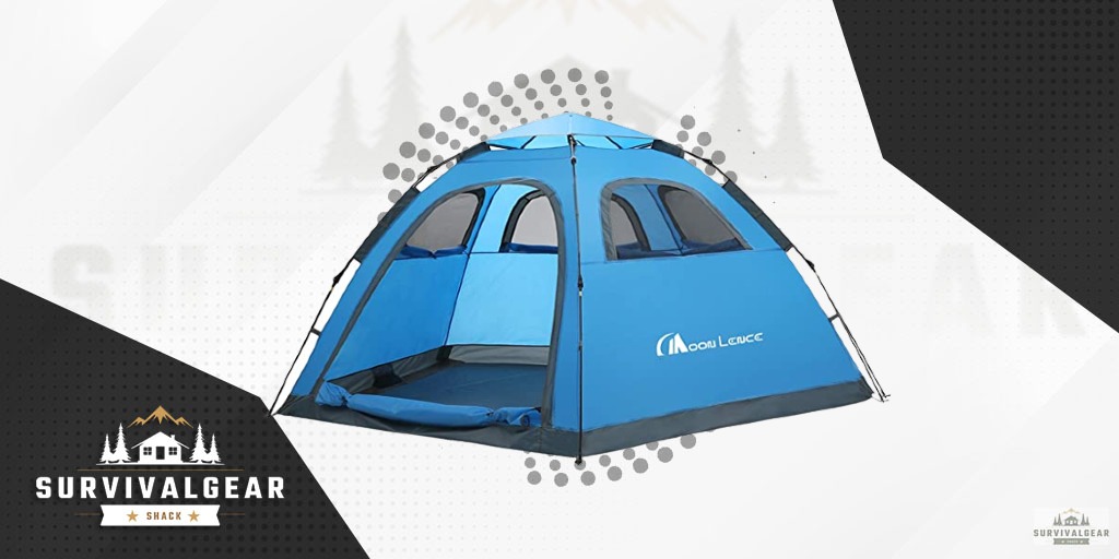 MOON LENCE Instant Pop Up Tent Family Camping Tent