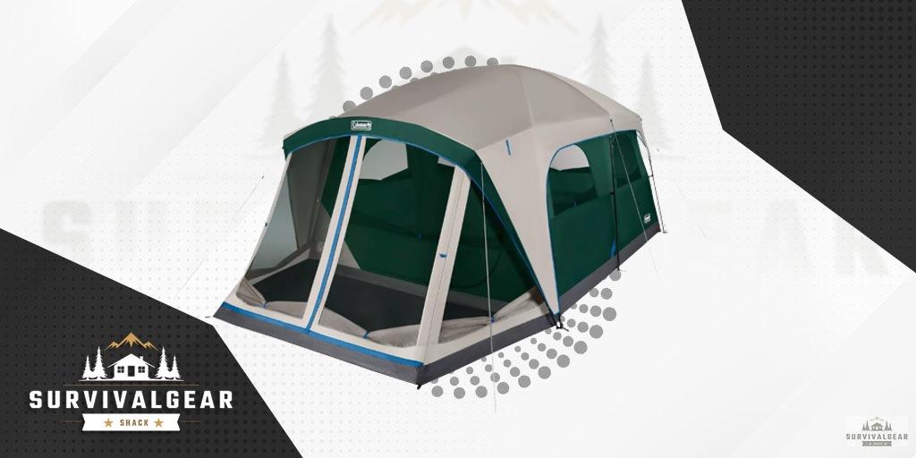 Coleman Skylodge 12 Person Cabin Tent with Screened Porch
