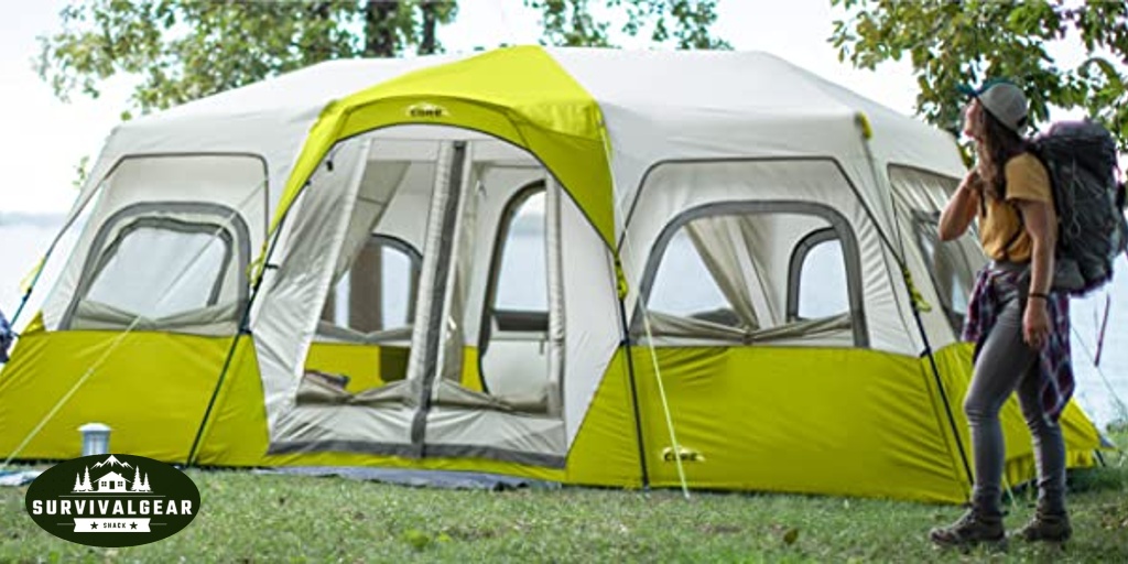 core 12 person instant cabin tent