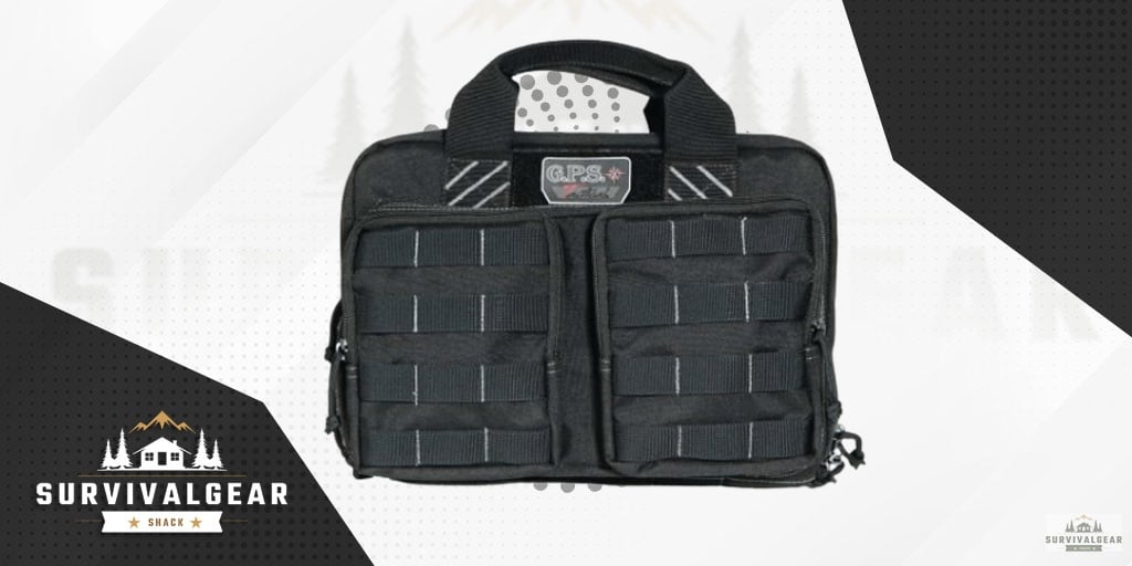 G Outdoors Tactical Quad Pistol Range Bag
