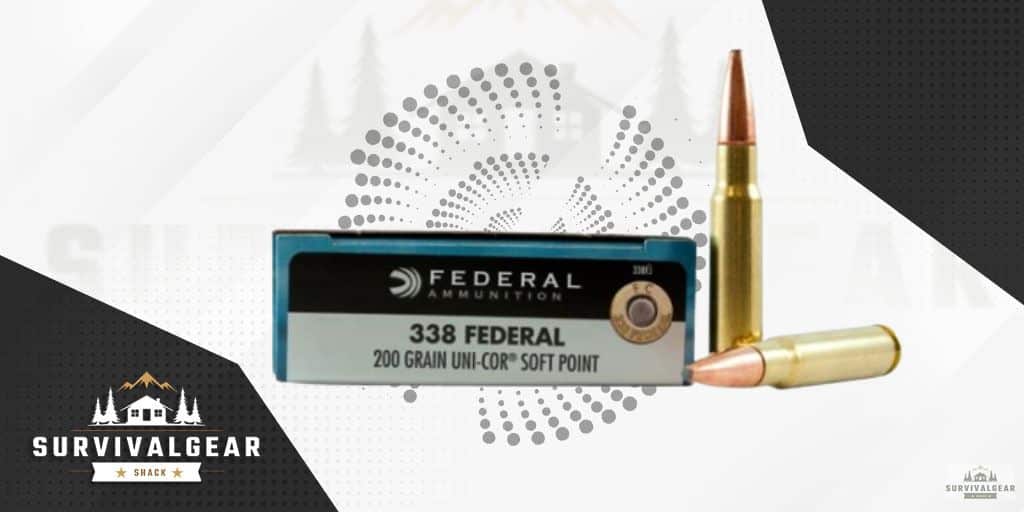 Federal 338 200GR SP Power-Shok Ammunition